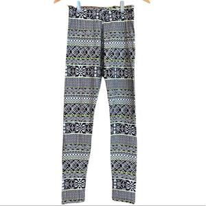 Madden Girl Abstract Leggings Size Medium